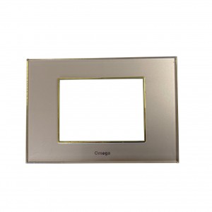 Glass cover plate for switch and socket with perfect appearance & quality